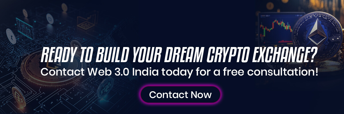 Build crypto exchange with Web 3.0 India