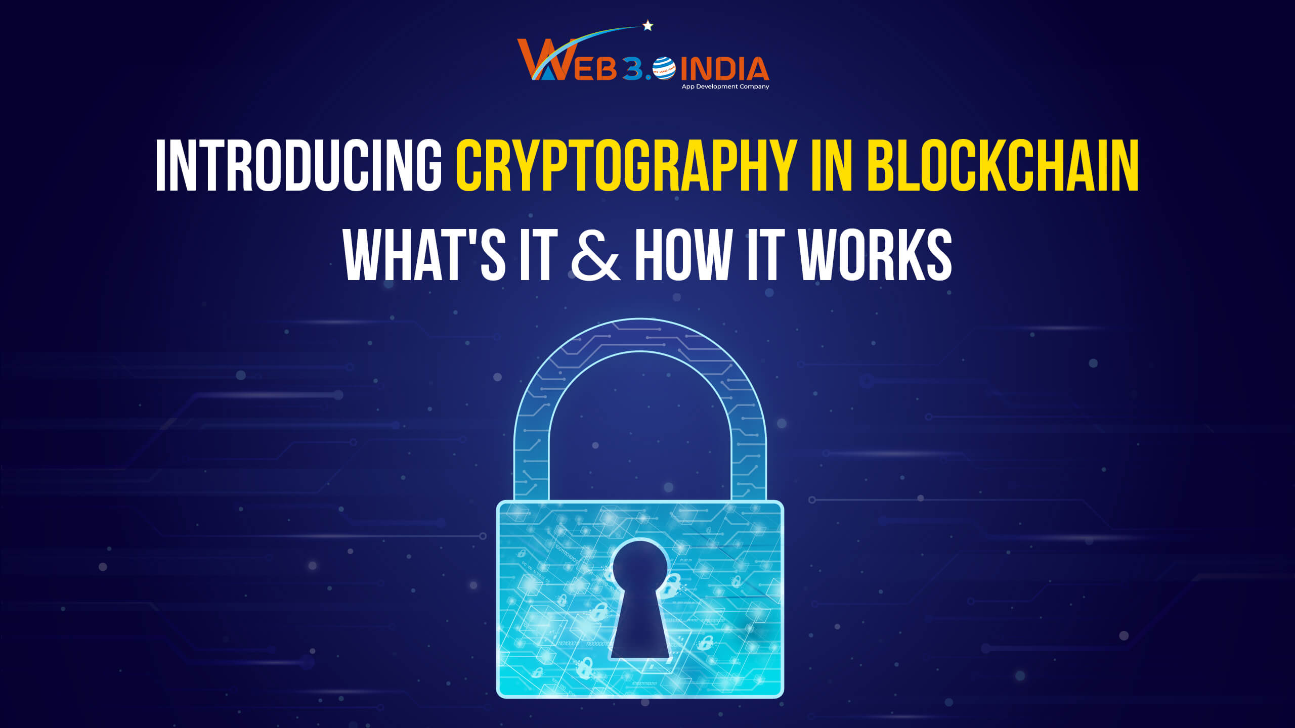 Introducing Cryptography in Blockchain